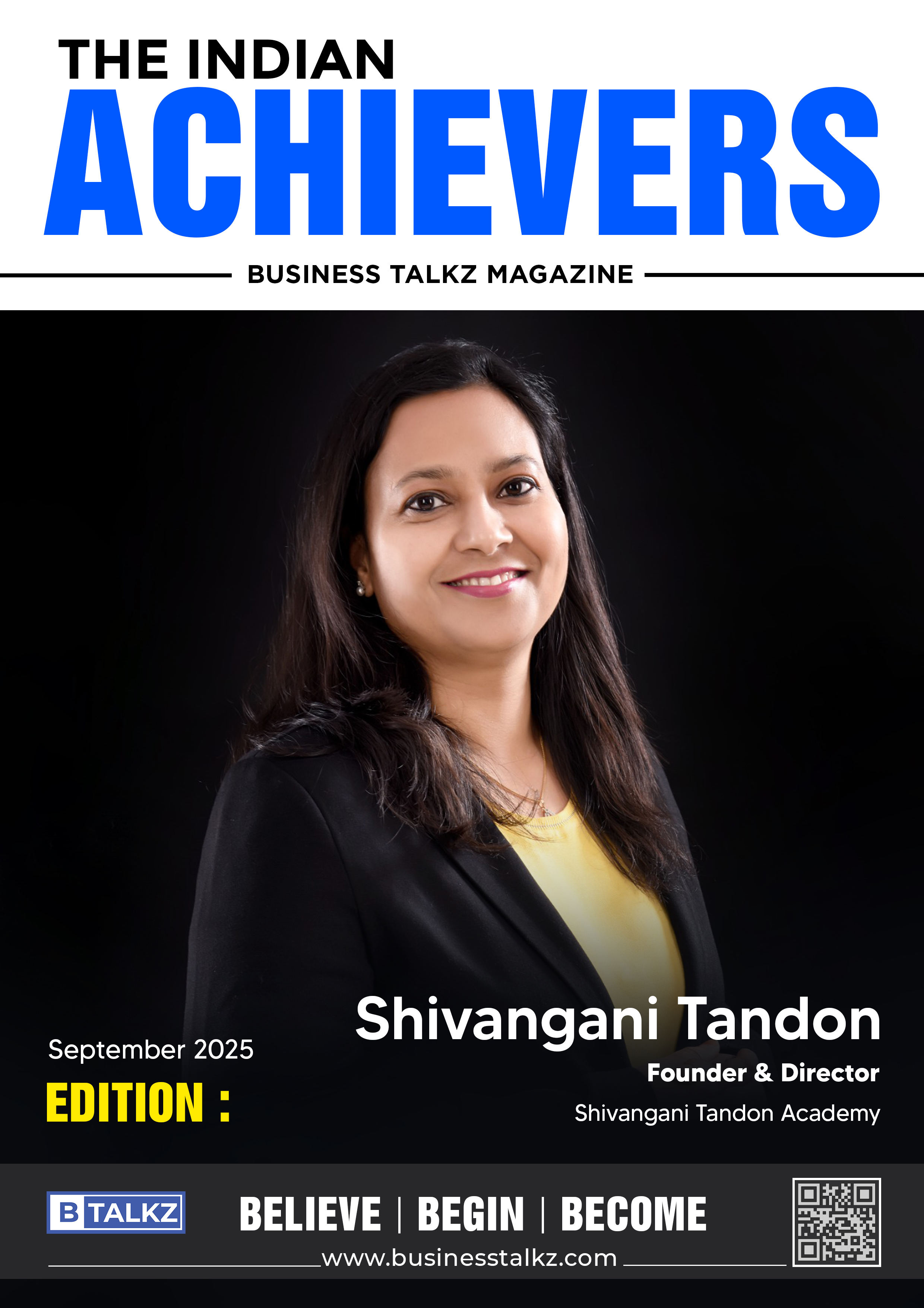 Indian Achievers - Shivangani Tandon